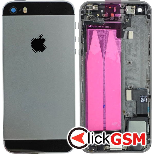 Piesa Carcasa Cu Capac Spate Gri Apple Iphone 5s 460u