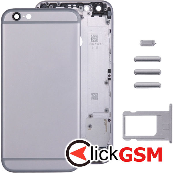 Piesa Piesa Carcasa Cu Capac Spate Gri Apple Iphone 6 Plus 4fcl