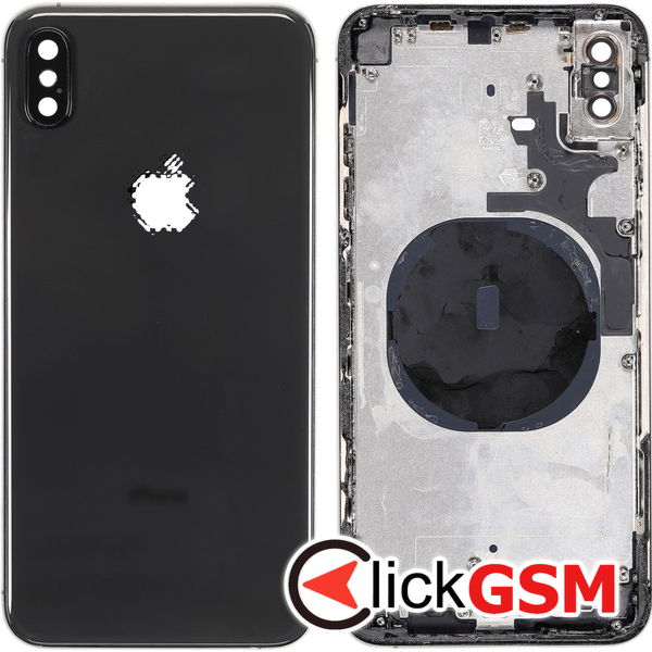 Piesa Piesa Carcasa Cu Capac Spate Gri Apple Iphone Xs Max 46hh