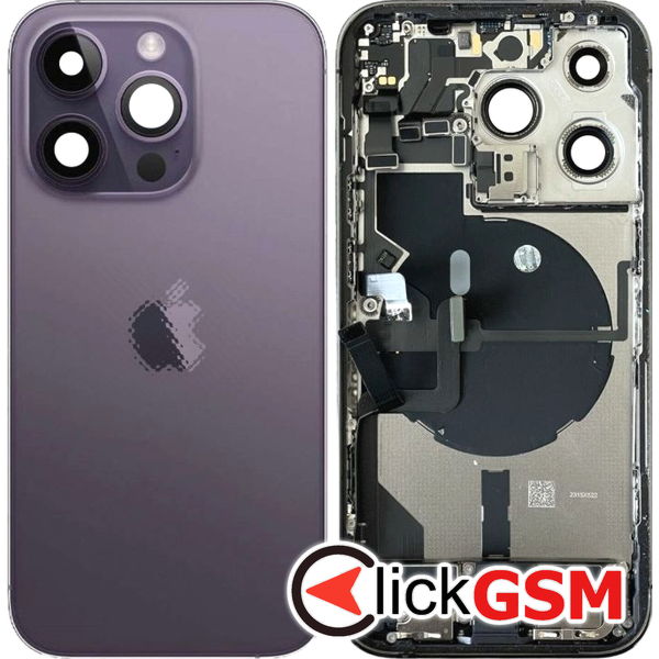 Piesa Carcasa Cu Capac Spate Mov Apple Iphone 14 Pro 2vk