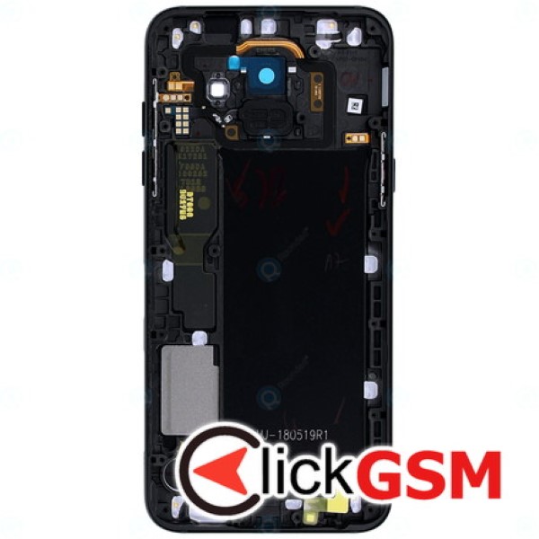 Piesa Carcasa Cu Capac Spate Negru Samsung Galaxy A6 2018 N91