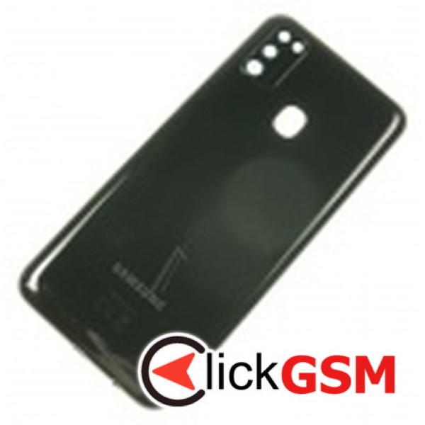 Piesa Carcasa Cu Capac Spate Negru Samsung Galaxy M21 I9z