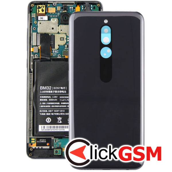 Piesa Carcasa Cu Capac Spate Negru Xiaomi Redmi 8 25uc