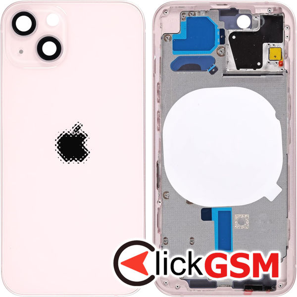 Piesa Carcasa Cu Capac Spate Pink Apple Iphone 13 402a