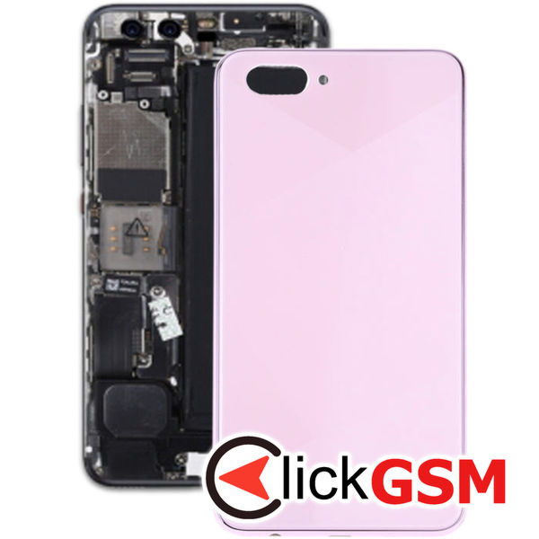 Piesa Carcasa Cu Capac Spate Pink Oppo A3s 1xfe