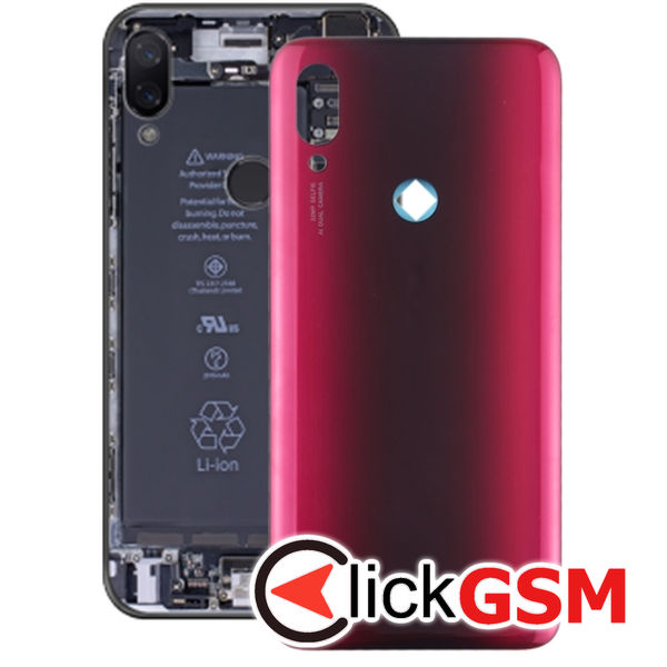 Piesa Carcasa Cu Capac Spate Red Xiaomi Redmi 7 25ui