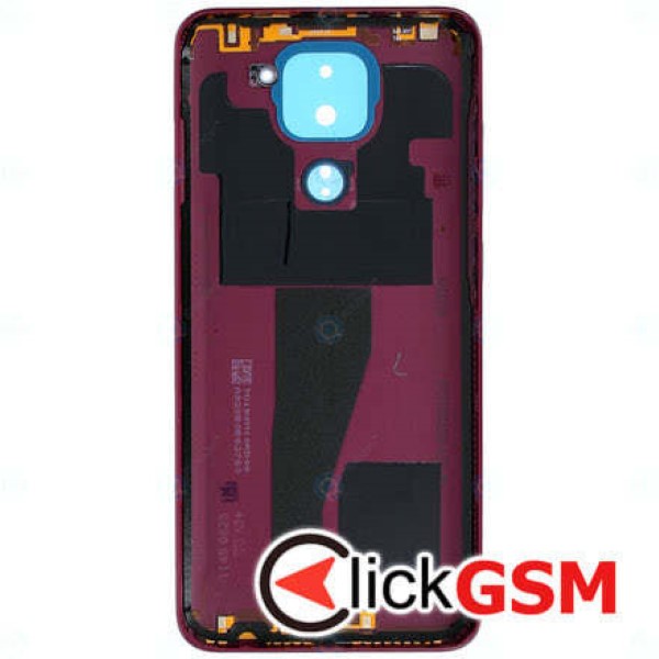 Piesa Carcasa Cu Capac Spate Red Xiaomi Redmi Note 9 Xdr