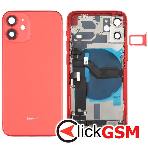 Piesa Carcasa Cu Capac Spate Si Geam Camera Apple Iphone 12 Mini 4gw1