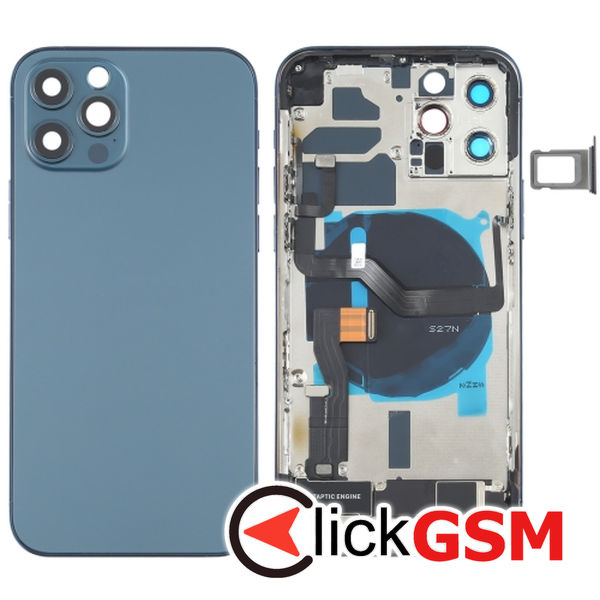 Piesa Carcasa Cu Capac Spate Si Geam Camera Apple Iphone 12 Pro 4gpu