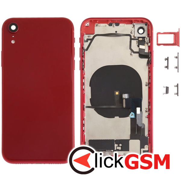 Piesa Carcasa Cu Capac Spate Si Geam Camera Apple Iphone Xr 4fsw