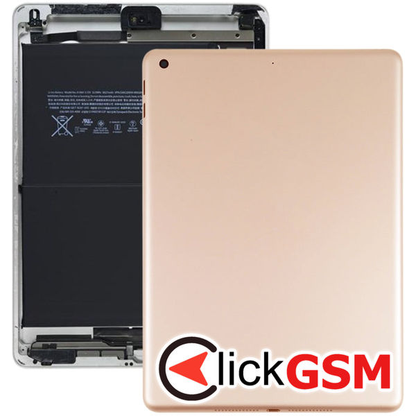 Piesa Carcasa Cu Capac Spate Si Geam Camera Gold Apple Ipad 9.7 2abg