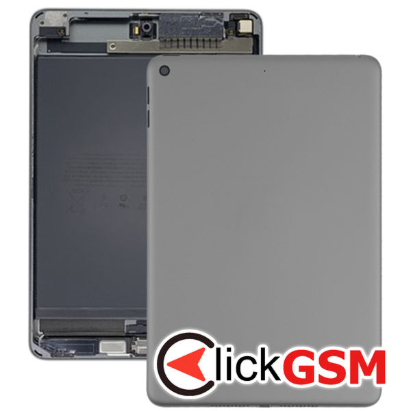 Piesa Carcasa Cu Capac Spate Si Geam Camera Grey Apple Ipad Mini 5 2adq