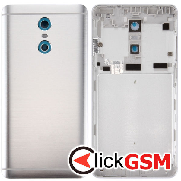 Piesa Piesa Carcasa Cu Capac Spate Silver Xiaomi Redmi Pro 2646