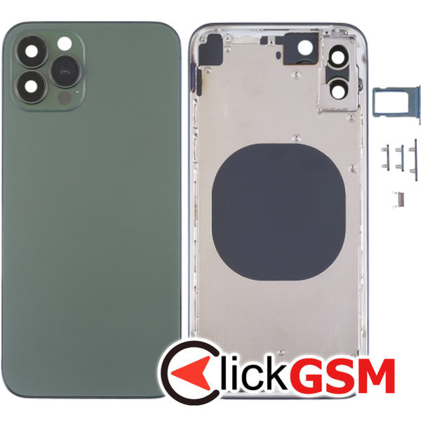 Piesa Piesa Carcasa Cu Capac Spate Verde Apple Iphone X 4ftl