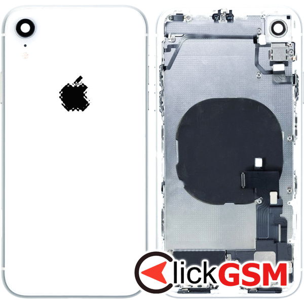 Piesa Carcasa Cu Capac Spate White Apple Iphone Xr 45u2