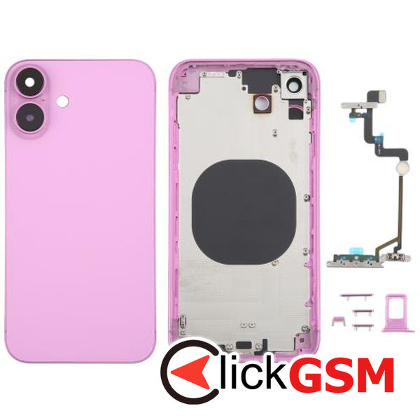 Piesa Carcasa Pink Apple Iphone Xr 4n3h