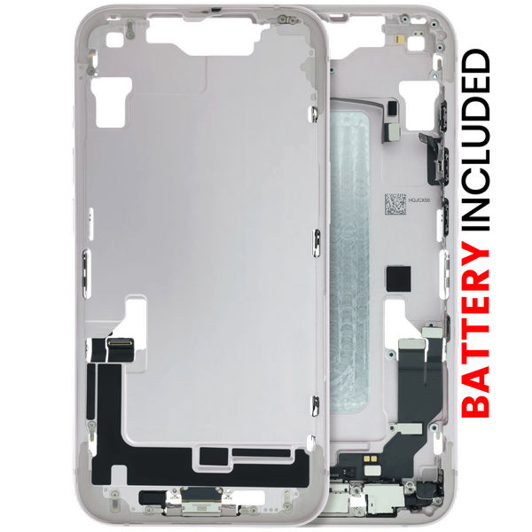 Apple iPhone 17e · Back Housing with Battery Compatible For iPhone 17e (Genuine OEM) (Pink)