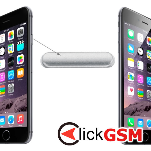 Piesa Componenta Silver Apple Iphone 6 Plus 4fg2