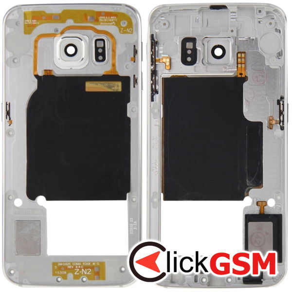 Piesa Difuzor Silver Samsung Galaxy S6 Edge 4e3r