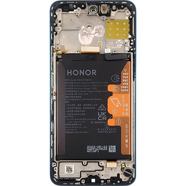 Honor 90 Lite · Display Honor 90 Lite Original Cu Rama Bleu