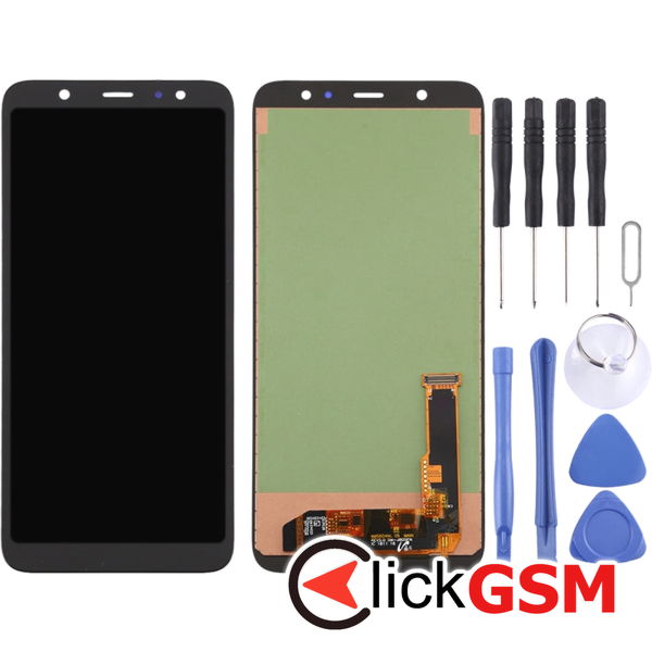 Piesa Display Black) Samsung Galaxy A6 Plus 2019 4o4c