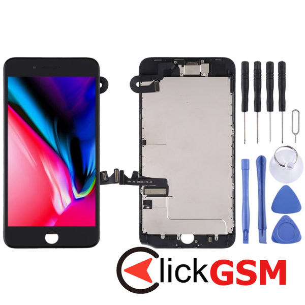 Piesa Display Black Apple Iphone 8 Plus 4fz7