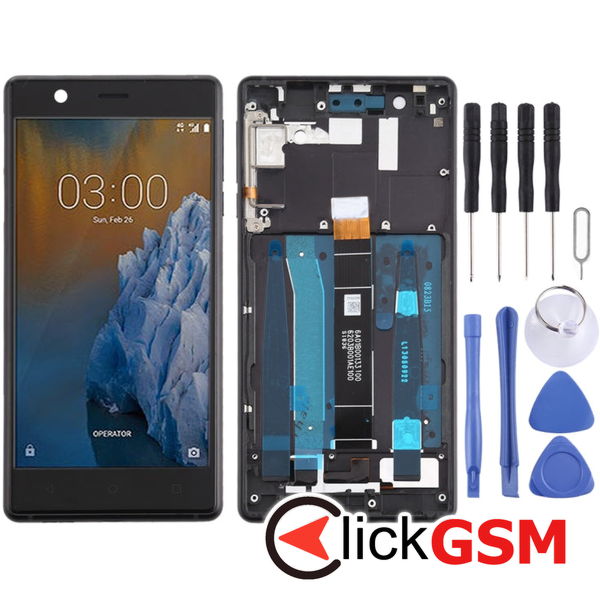 Piesa Display Black Nokia 3 49ip