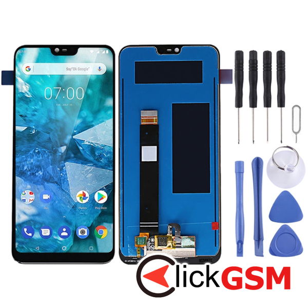 Piesa Display Black Nokia 7.1 49oe