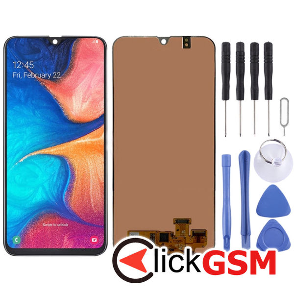 Piesa Display Black Samsung Galaxy A20 4elt