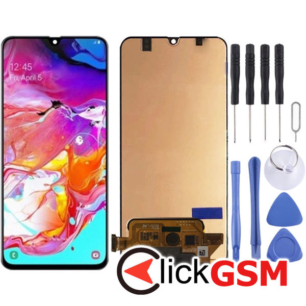 Piesa Display Black Samsung Galaxy A70 4eor