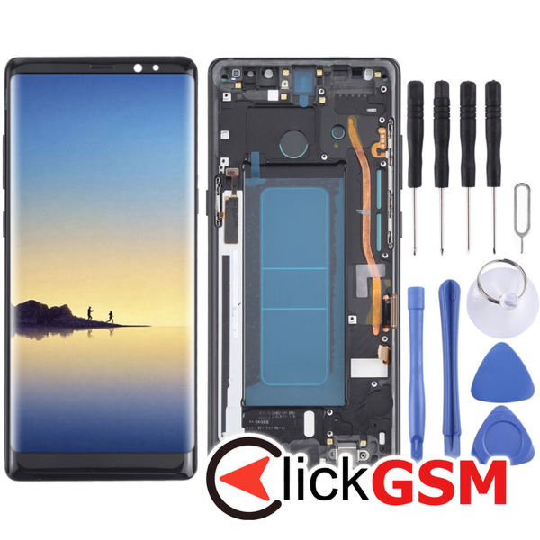 Piesa Display Black Samsung Galaxy Note8 4f1w