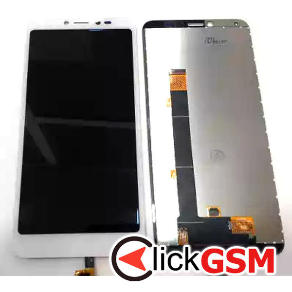 Piesa Display Cu Touchscreen Alb Alcatel 1v 2mna