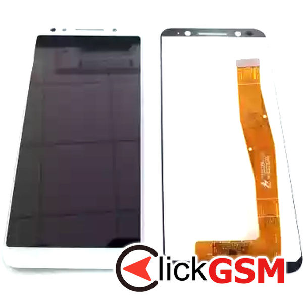 Piesa Display Cu Touchscreen Alb Alcatel 3l 2prm