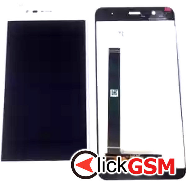 Piesa Display Cu Touchscreen Alb Asus Zenfone 3 Max 35mg