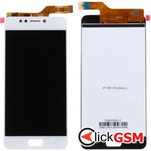 Piesa Piesa Display Cu Touchscreen Alb Asus Zenfone 4 Max 1g79