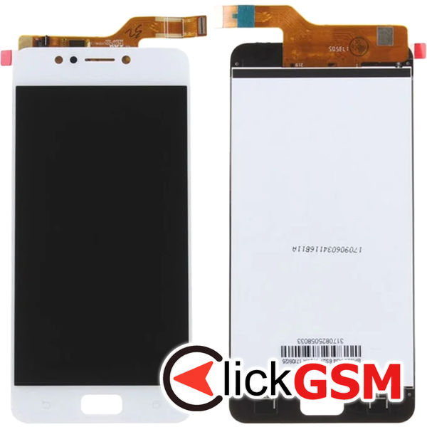 Piesa Piesa Display Cu Touchscreen Alb Asus Zenfone 4 Max 4qif