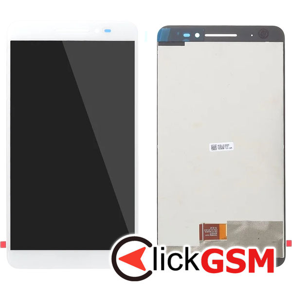 Piesa Display Cu Touchscreen Alb Asus Zenfone Go 4qjx