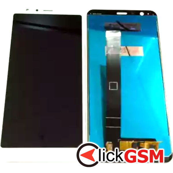 Piesa Display Cu Touchscreen Alb Asus Zenfone Max Plus M1 4v4