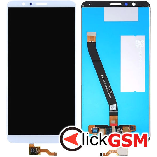 Piesa Display Cu Touchscreen Alb Honor 7x 4qmu