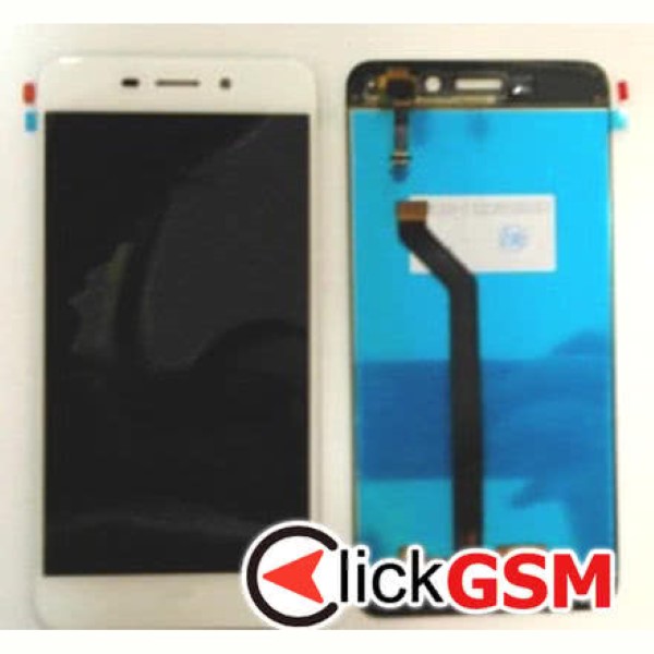 Piesa Display Cu Touchscreen Alb Honor V9 Play 194k