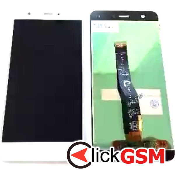 Piesa Display Cu Touchscreen Alb Huawei Nova Djk