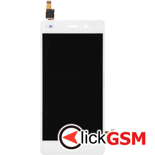 Piesa Display Cu Touchscreen Alb Huawei P8lite 4rdr