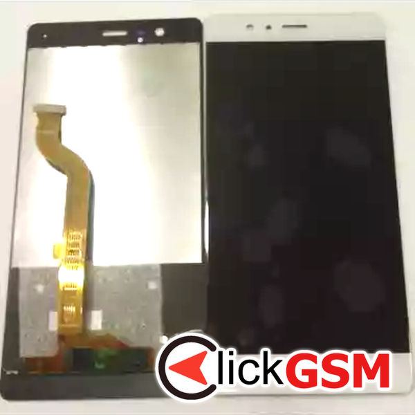 Piesa Display Cu Touchscreen Alb Huawei P9 3s0