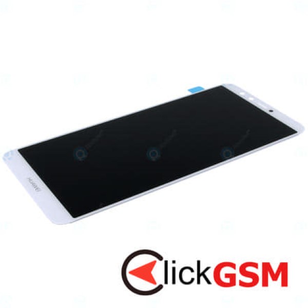 Piesa Display Cu Touchscreen Alb Huawei Y9 2018 1b3r