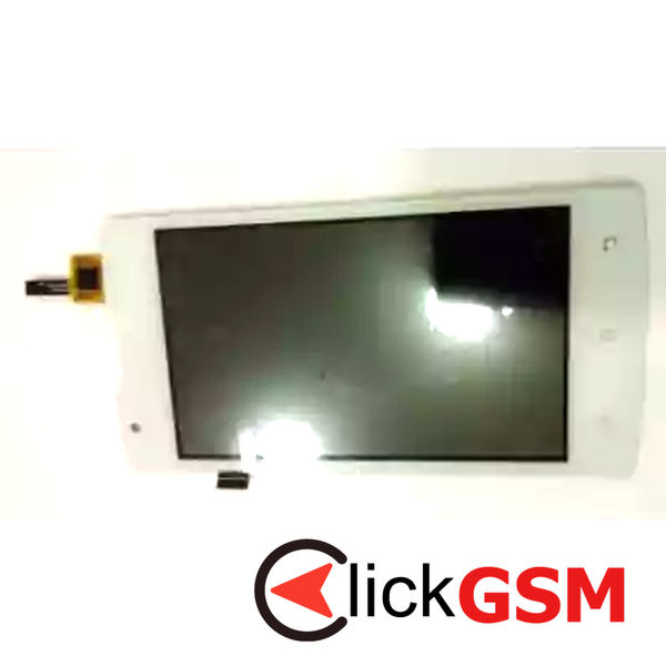 Piesa Display Cu Touchscreen Alb Lenovo A1000 Bzk