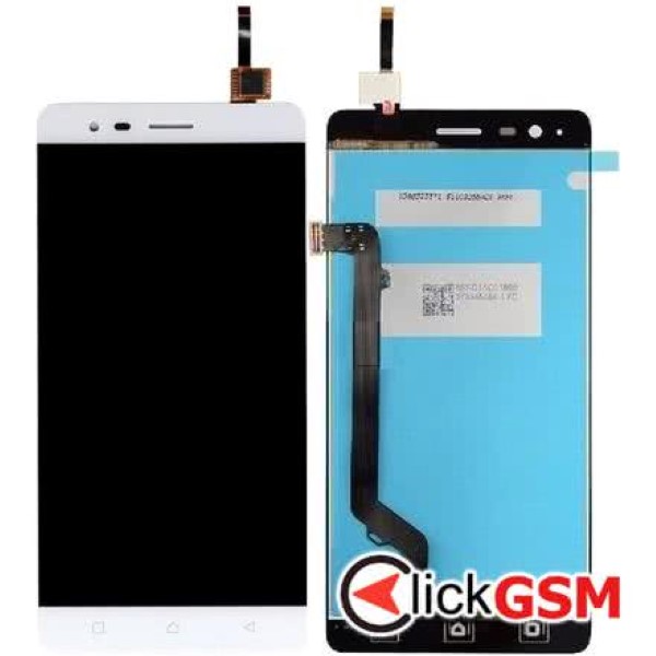 Piesa Display Cu Touchscreen Alb Lenovo K5 Note 1iu6