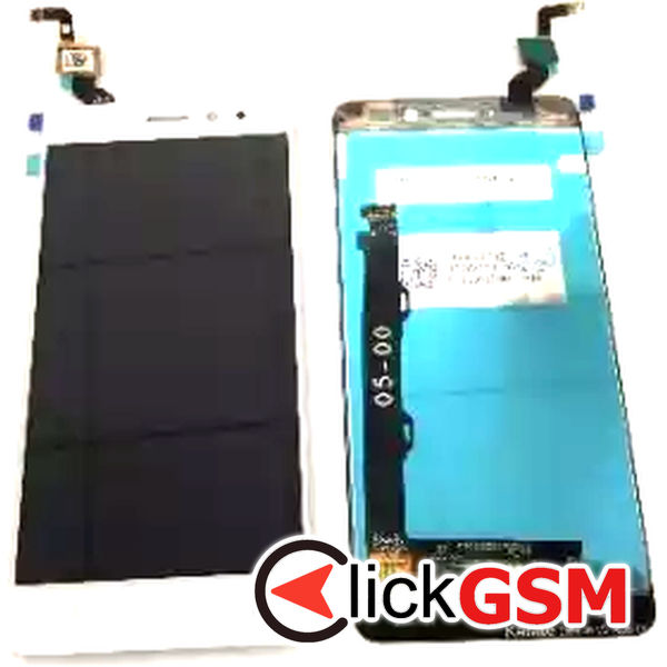 Piesa Piesa Display Cu Touchscreen Alb Lenovo K6 2f6c