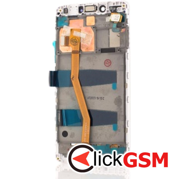 Piesa Display Cu Touchscreen Alb Lenovo K6 Note K9x