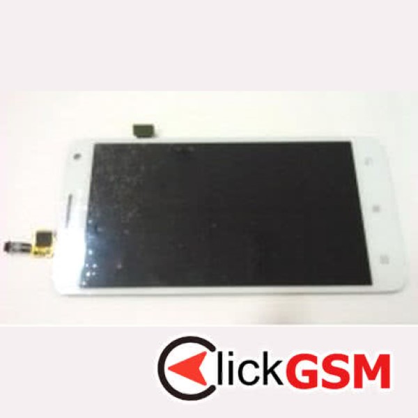 Piesa Display Cu Touchscreen Alb Lenovo S580 17b7