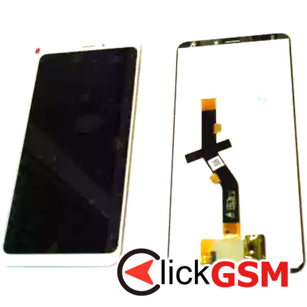 Piesa Piesa Display Cu Touchscreen Alb Meizu Note 8 2jjy